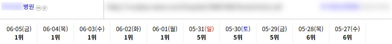 일반 순위 9